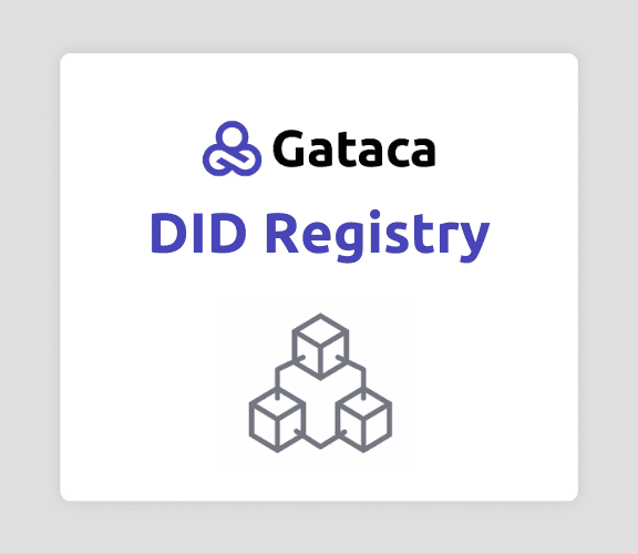 Gataca DID Registry